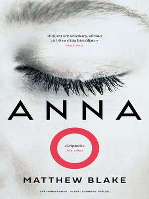 cover image of Anna O (svensk utgåva)